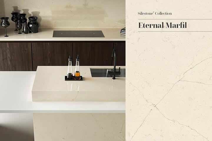 Sobre de cuarzo Silestone Eternal Marfil