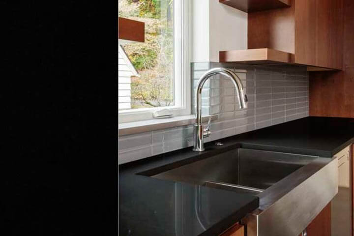 Sobre de cuarzo Silestone Iconic Black